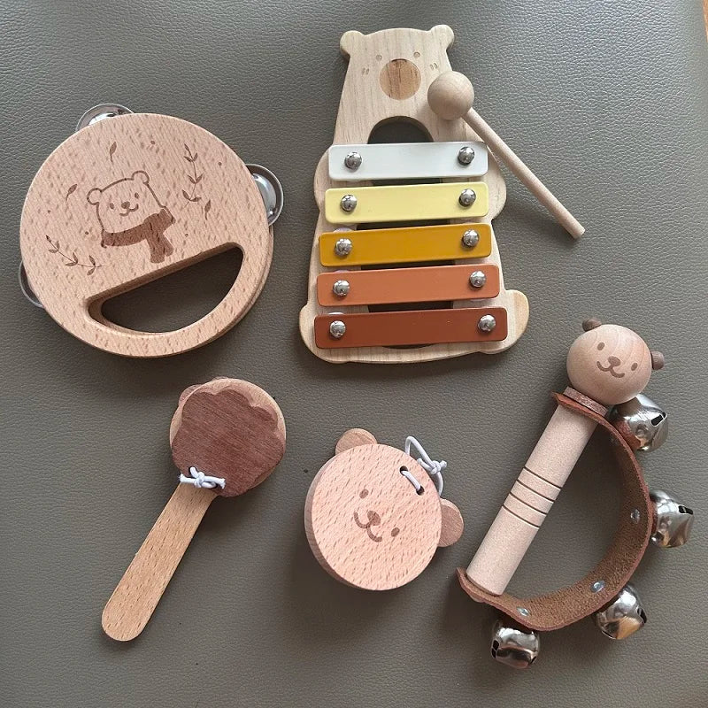 Baby Wooden Musical Instruments