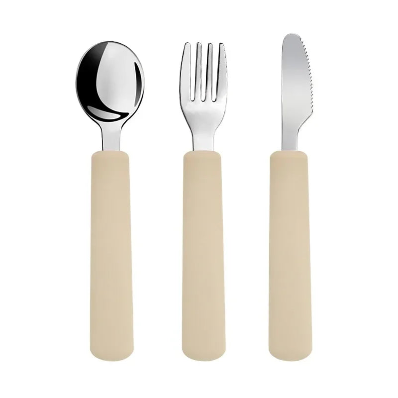 Baby Silicone Cutlery Set